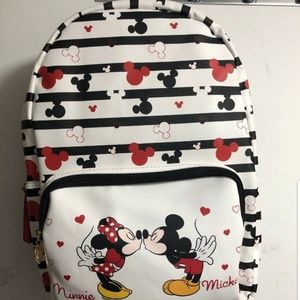 Disney Mickey and Minnie vegan backpack